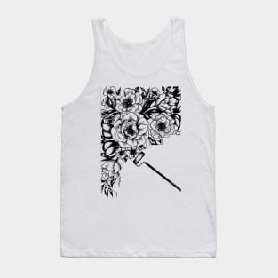 Floral Wall Tank Top